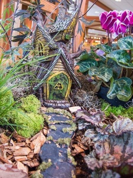 "Colourful fairy tiny house."