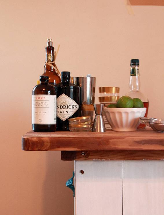 Give your home bar a fresh new look.