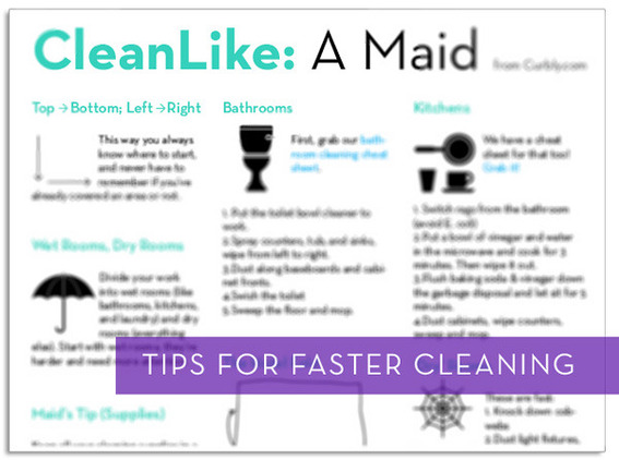 Tips for faster cleaning techniques