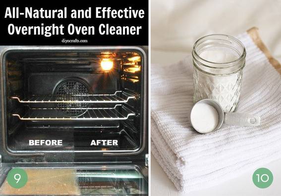 DIY oven cleaner and dishwasher detergent.
