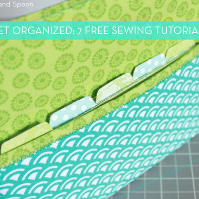 Handmade fabric coupon organizer.