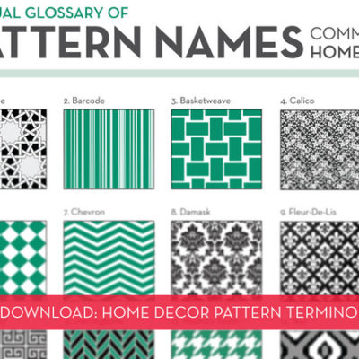Free Home Decorating Terminology Download