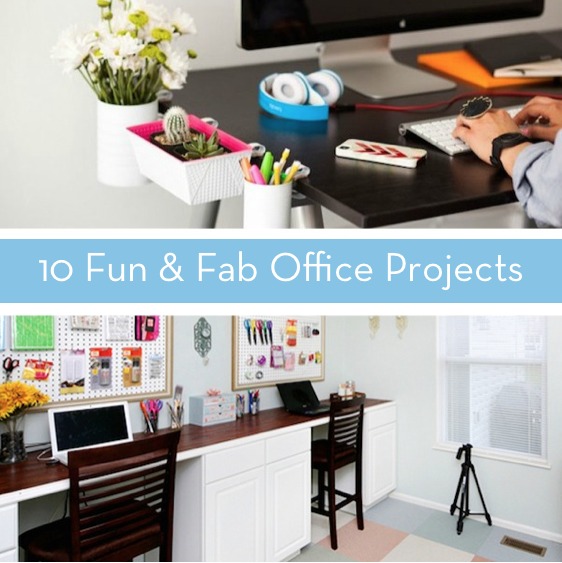 Different office projects are shown.