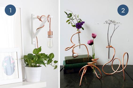 Two creative DIY copper projects.