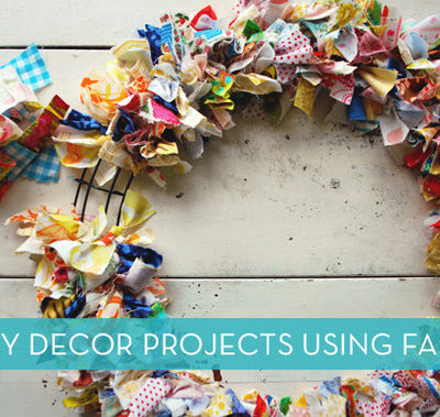 10 Decor Projects Using Fabric