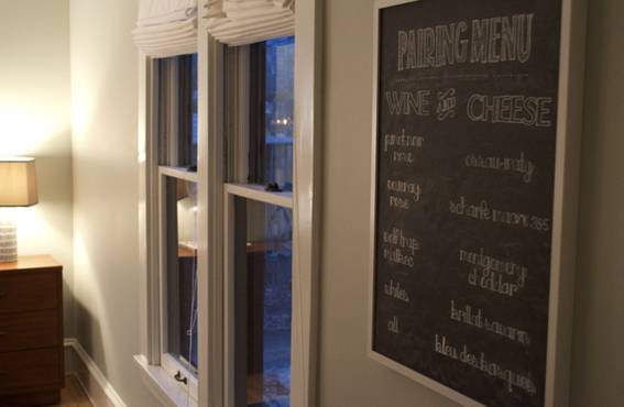 Wine and Cheese Menu