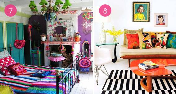 Ultra Colorful Rooms
