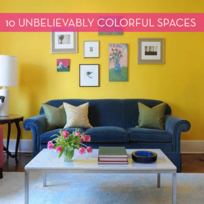 10 Unbelievably Colorful Rooms