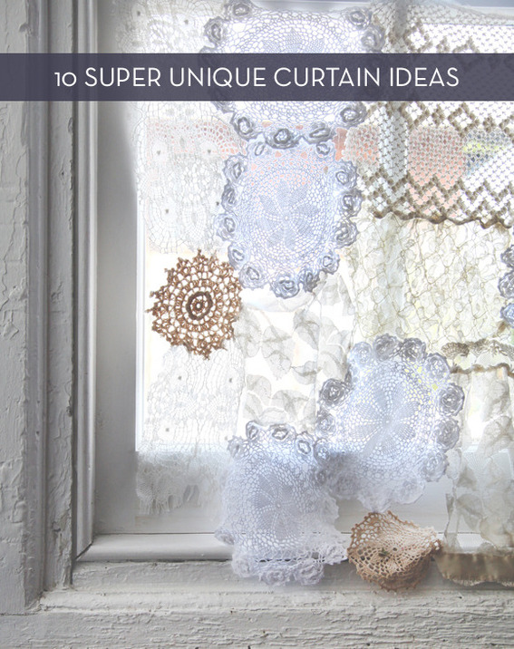10 Unconventional Curtain Ideas