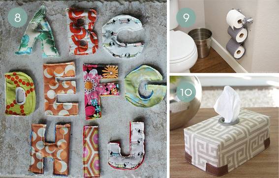Home Decor Projects Using Fabric Scraps