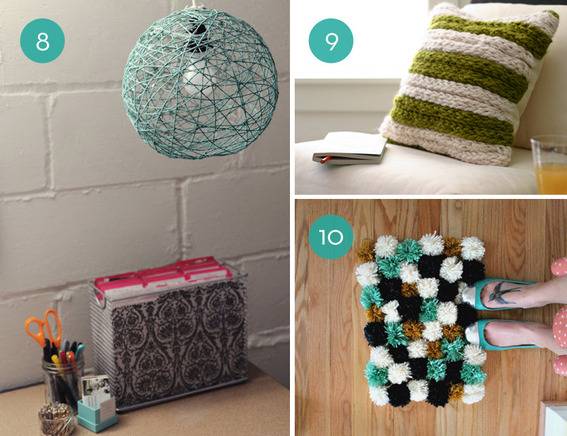 10 Ways To Use Yarn In Home Decor Projects
