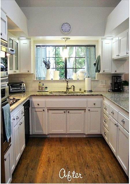 A white kitchen with white cabinets