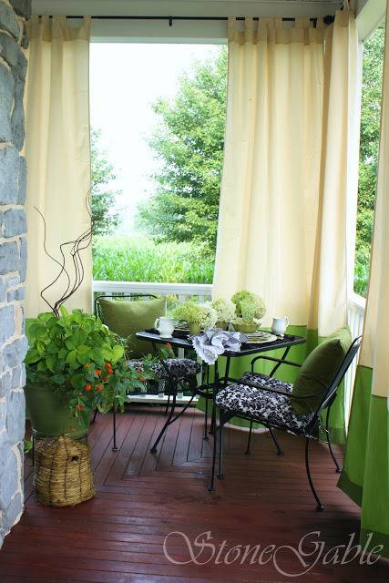Roundup: Gorgeous Outdoor Curtain Ideas and Tutorials - Curbly