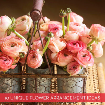 10 Creative DIY Flower Arrangements For Your Next Barbecue or Party