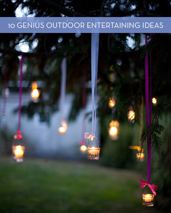 10 Super Clever Outdoor Entertaining Ideas