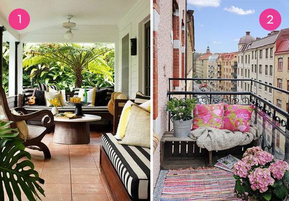 10 Amazing Small Porches And Patios 