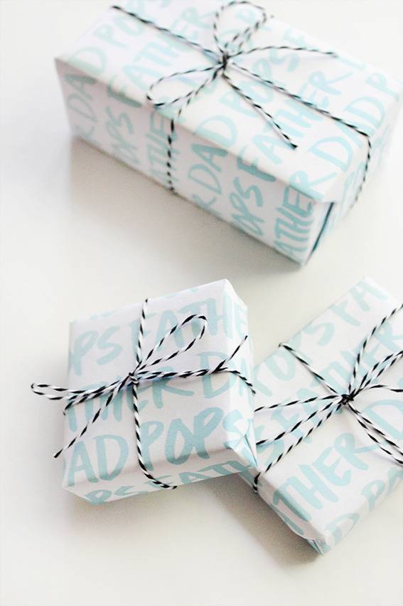 "Beautiful rectangle and square shaped gifts wrapped with gift papers."