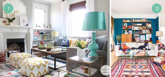 Eye Candy: 10 Bright And Lively Living Rooms - Curbly
