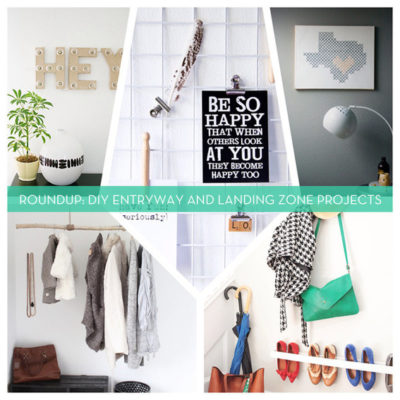 Roundup: DIY Entryway and Landing Zone Projects