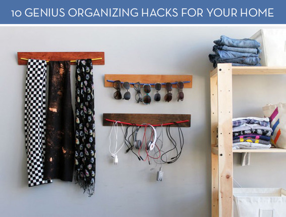 10 Cheap Organizing Hacks