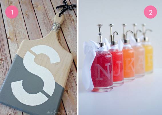 10 Monogram DIY Projects For Your Home