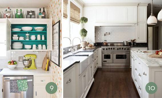 10 Beautifully Organized Kitchens