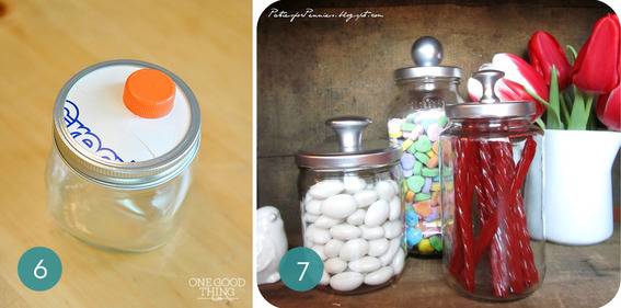 Get Organized With Recycled Containers