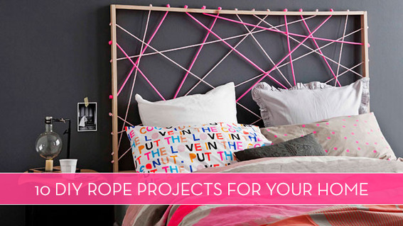 10 DIY Rope Projects For Your Home