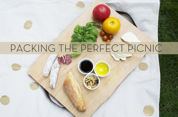 Packing the Perfect Picnic + A DIY Picnic Blanket