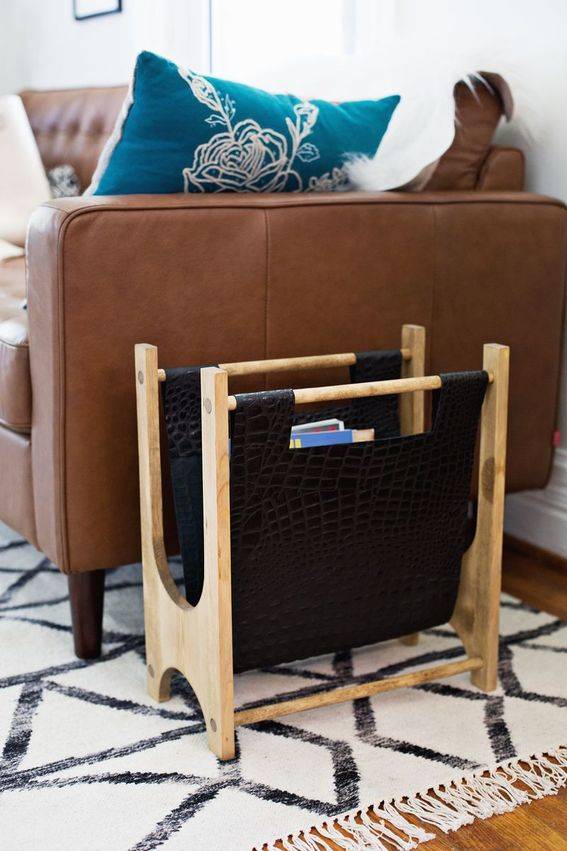 "Best idea for Storing things using unused Leather"