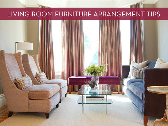 Arranging Your Living Room Furniture, How To Arrange Living Room With Large Window