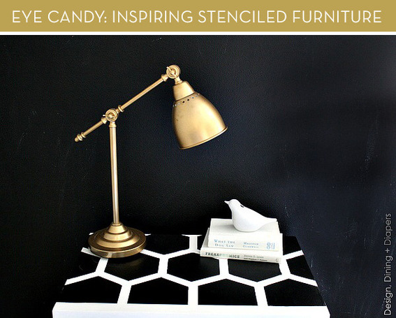 Inspiring Stenciled Furniture