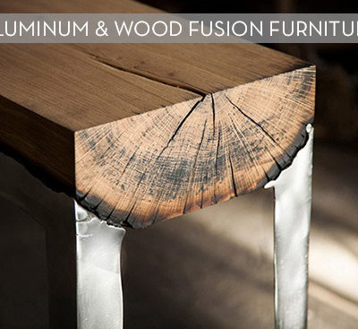 aluminum & wood fusion furniture