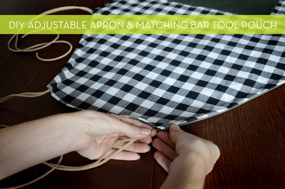 Apron and Bar Tool Pouch DIY