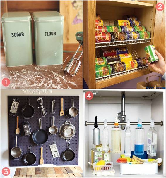 10 DIY Ways to Organize your Kitchen