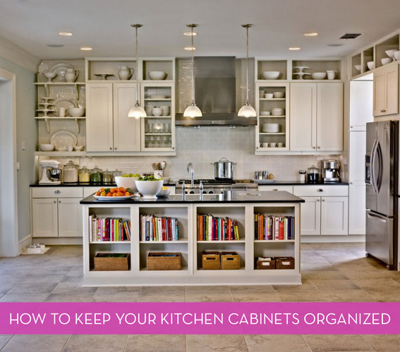 Tips For Keeping The Contents of Your Kitchen Cabinets Organized