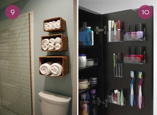 Clever Bathroom Storage & Organization Ideas