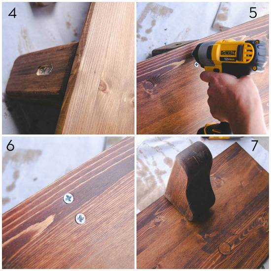 DIY Wooden Mantel