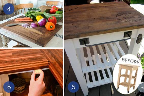 DIY Wooden Cutting Board and Butcher Block Projects