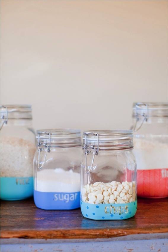 DIY Dipped Jars