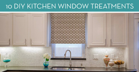 10 DIY Window Treatments That Work In Any Kitchen