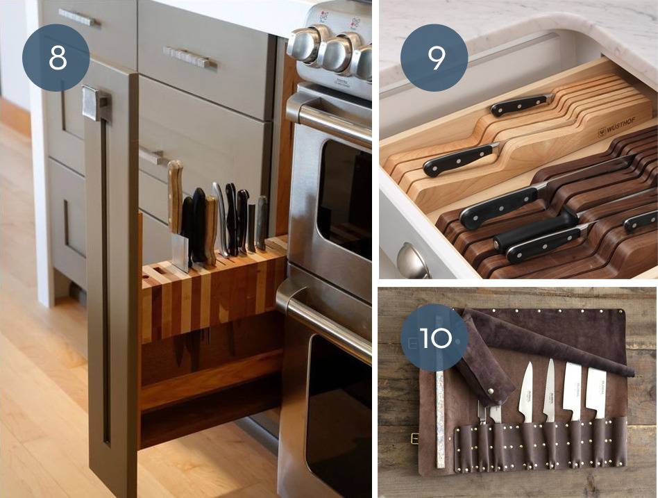15 Knife Storage Ideas That Will Get Your Kitchen in Order