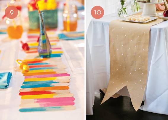10 Creative DIY Table Runner Projects