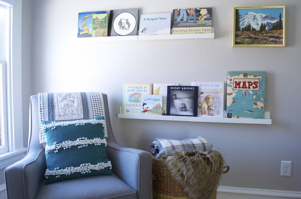 Little Boy's Room Makeover: Reading Nook