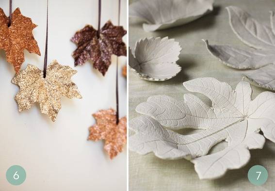 10 DIY Craft Projects Using Leaves
