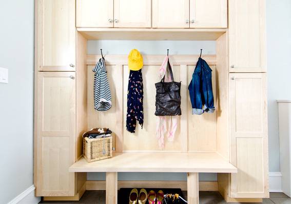 Curbly House Tour // Mudroom - After