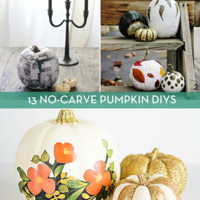 13 No Carve Pumpkin DIYS