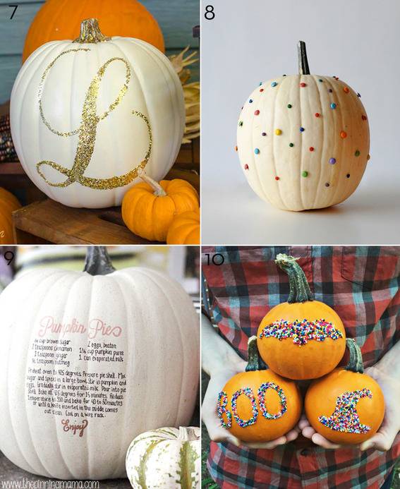 13 No Carve Pumpkin DIYS