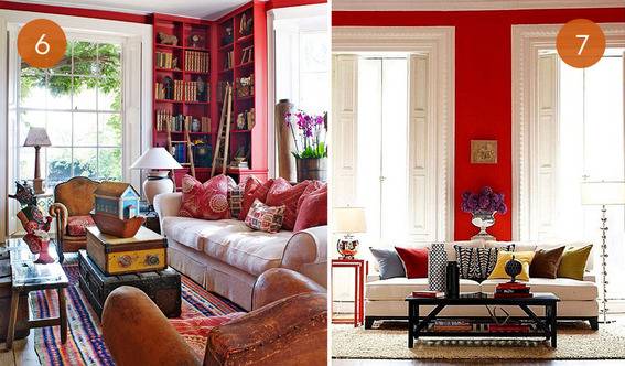 Eye Candy: 10 Gorgeous Fall-Inspired Warm Living Rooms