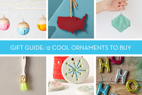 Different ideas for different ornaments are shown.